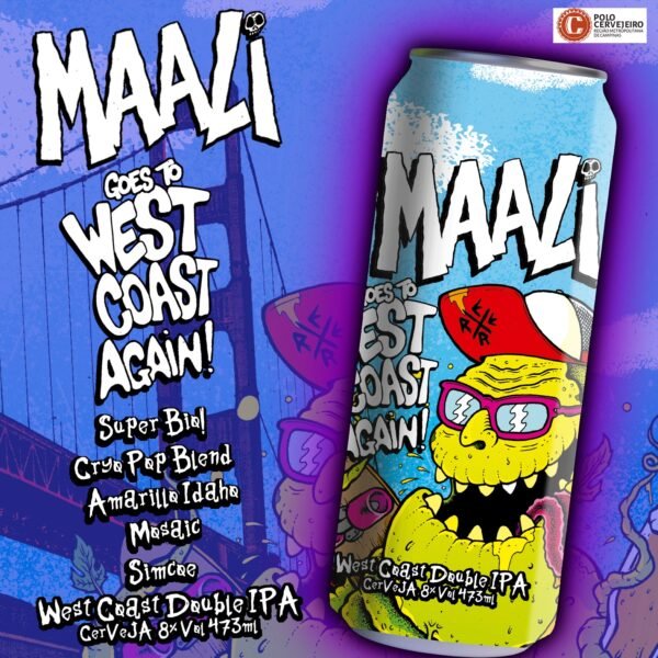 🛹 Maali Goes to West Coast AGAIN! 🎸 | West Coast Double IPA