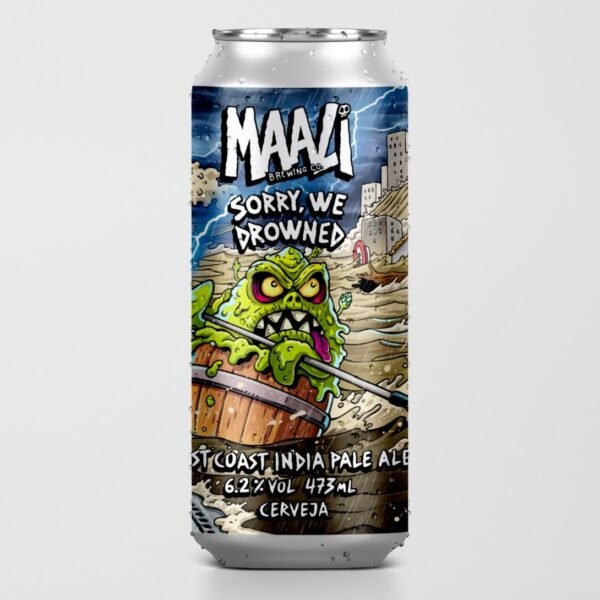 ⛈🌊 Sorry, We Drowned ⛈🌊 | West Coast IPA - Imagem 3