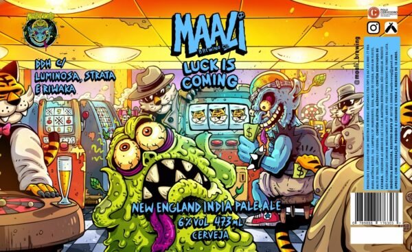🍀🎰Luck Is Coming!🎰🍀 | New England IPA - Imagem 2