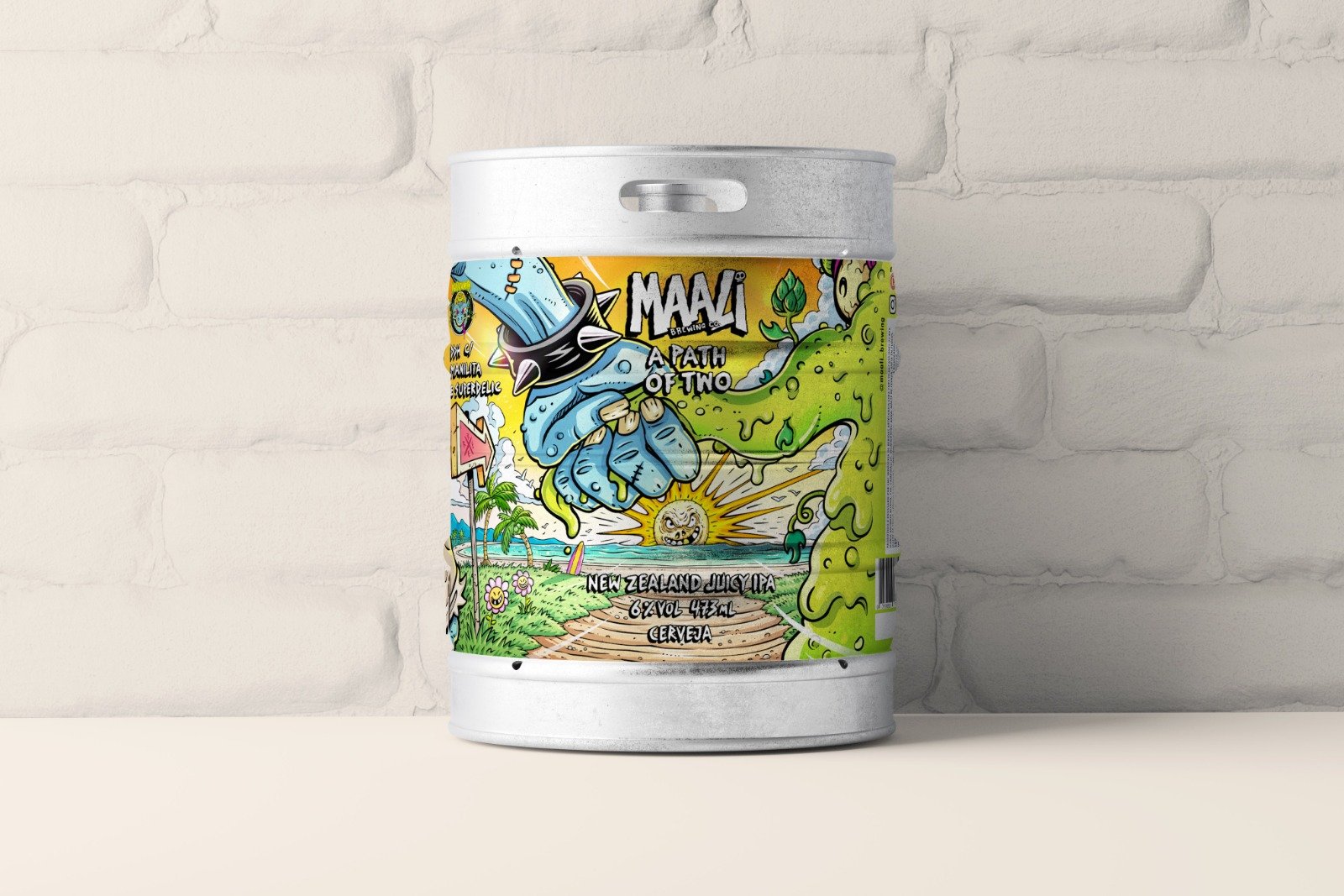 🩷🏝️ A Path of Two 🏝️🩷 | New Zealand Juicy IPA - Imagem 2